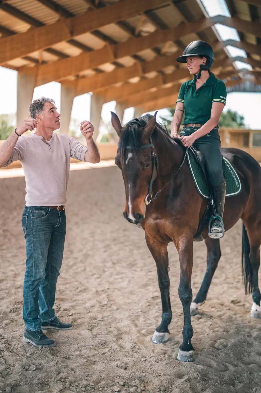 Portrait de Yannick HEBRAS, Préparateur Mental <br>et Émotionnel du Cavalier (partout en France)